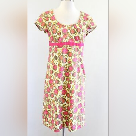 Boden Empire Waist Floral Dress NWOT - Picture 4 of 9